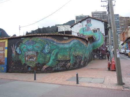 Graffiti in La Candelaria